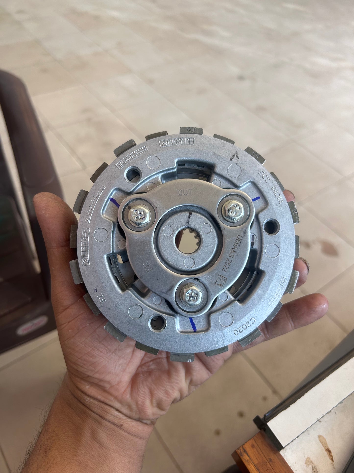 TVS N7070330 CENTER ASSY MANUAL Apache RR 310 BMW 310 clutch