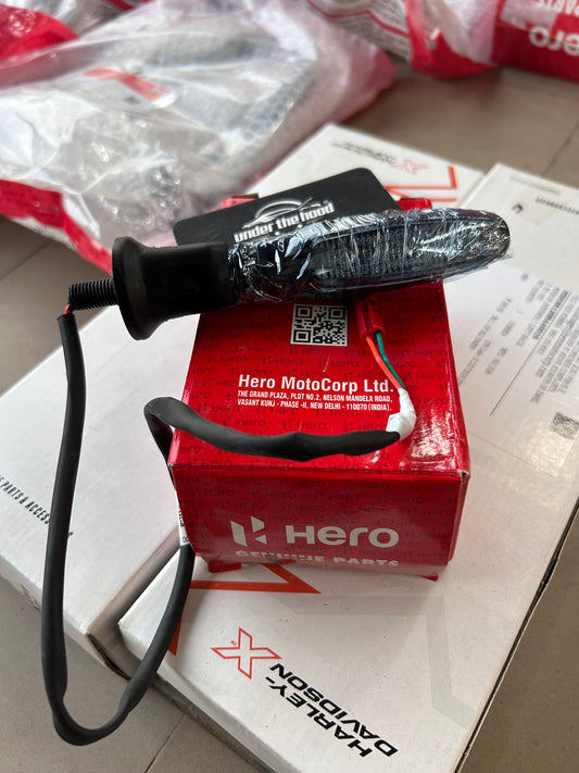 Hero Genuine Left Rear Winker Assembly for Glamour XTEC 2 | LH Rear Indicator / Left Rear Turn Signal | ADJRA8C001000G