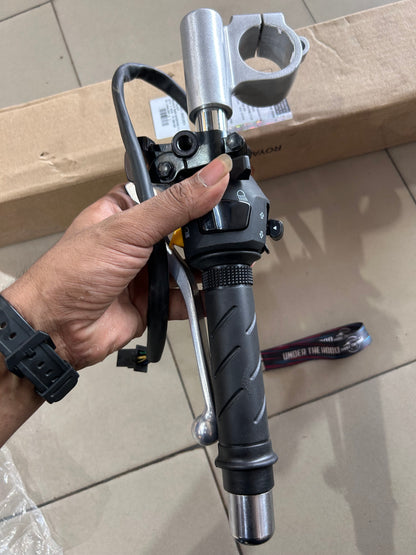 Royal Enfield Continental GT 535 Left Clip-On Handlebar Assembly with Switchgear & Clutch Lever – 585029/H