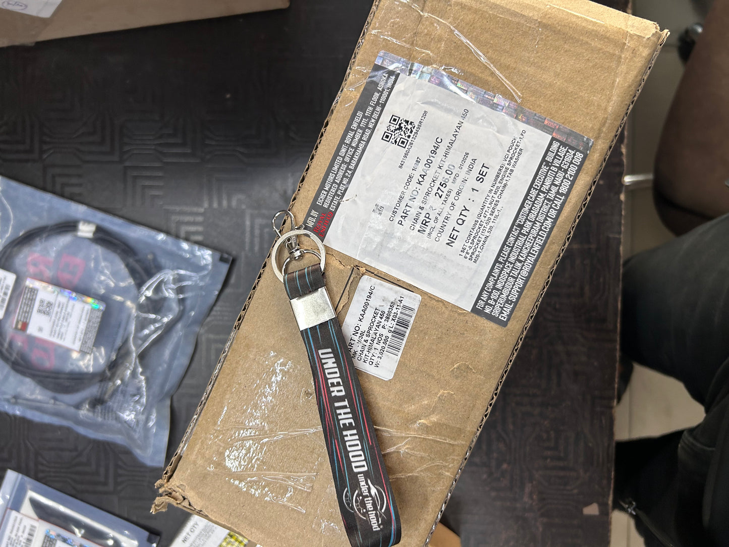 Genuine Chain & Sprocket Kit (Final Drive Set) for Royal Enfield Himalayan 450 (Sherpa 452) – KAA00194/C