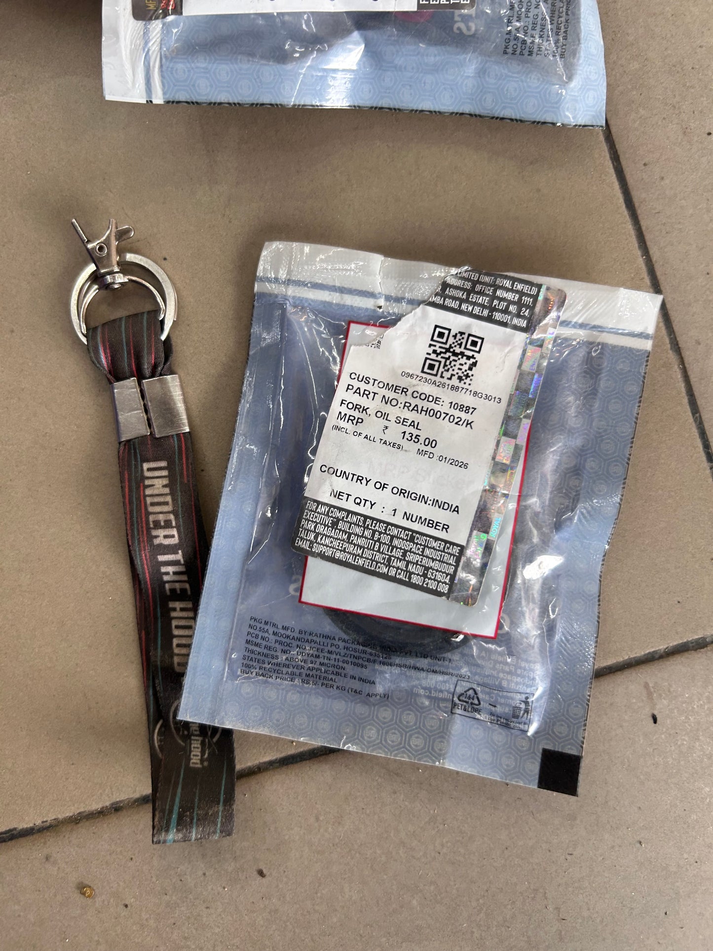 Royal Enfield RAH00702/K – Fork Oil Seal – Super Meteor 650, Shotgun 650, Guerrilla 450