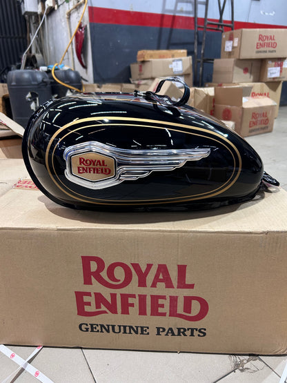 Royal Enfield Bullet 350 UCE ES Disc BS4 Standard Black Fuel Tank with Sticker – 843114