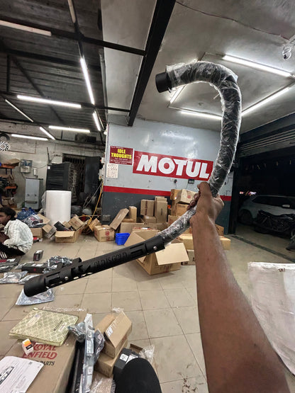 HKK Indore HKMB6C Dual-Sensor Long C Bend Pipe for Royal Enfield J-Series 350