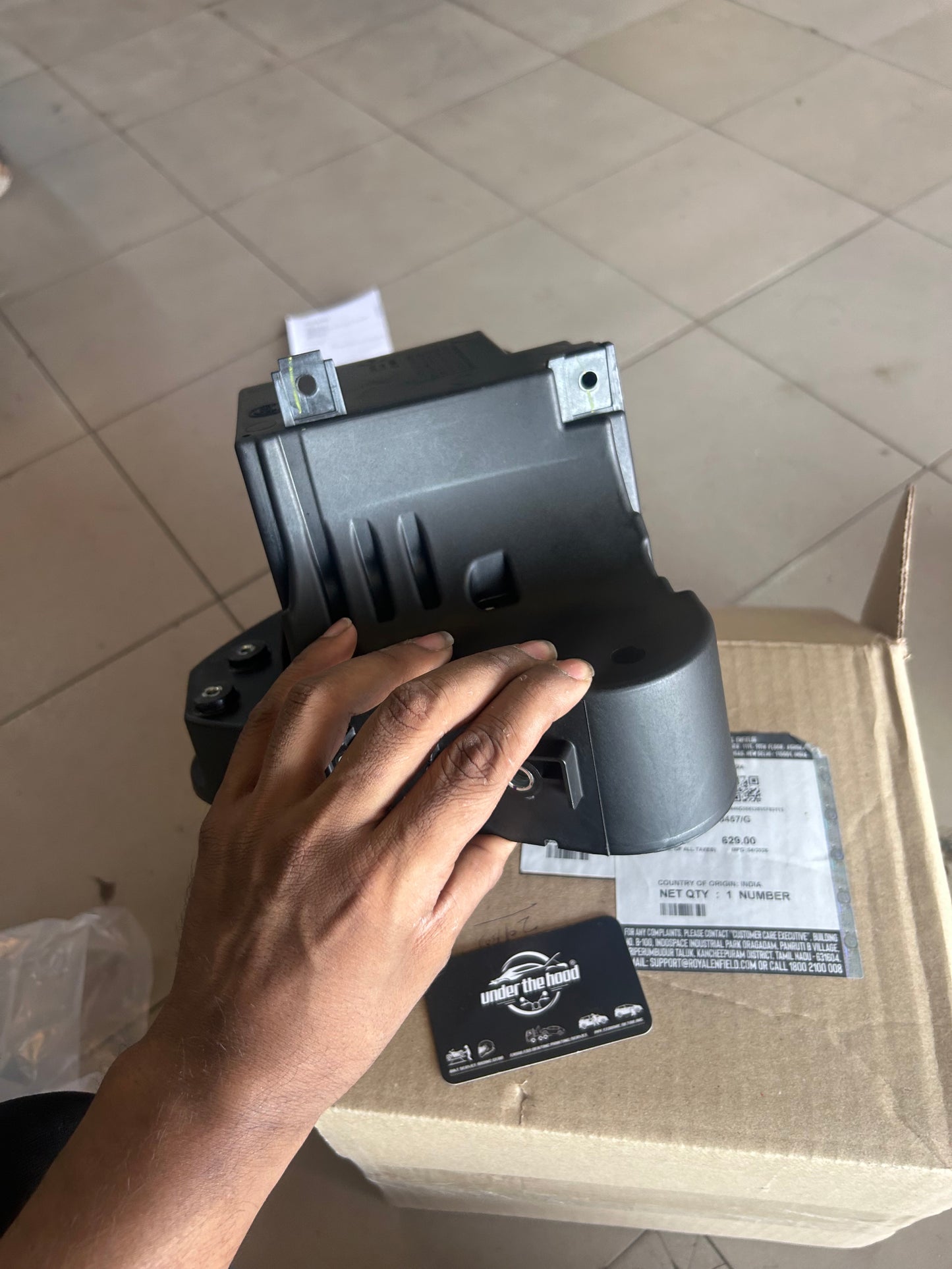 Royal Enfield Battery Box (Battery Case) for Classic 350 Reborn & New Bullet 350 | 1100457/G | Genuine OEM