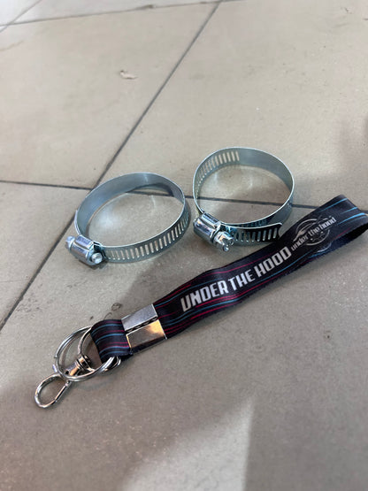 Aftermarket Universal Worm Drive Hose Clamp / Taiwan Clamp – Set of 2
