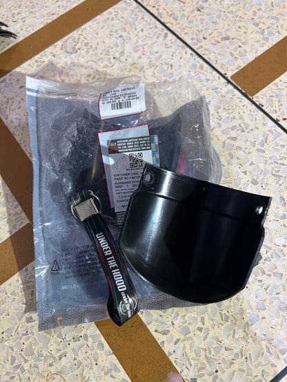 Royal Enfield 146797 / 146797/A – Front Mudguard Extension (Plastic, Black) for Classic 350/500 UCE, Bullet 350/500, Electra 350 UCE & Thunderbird 350/500