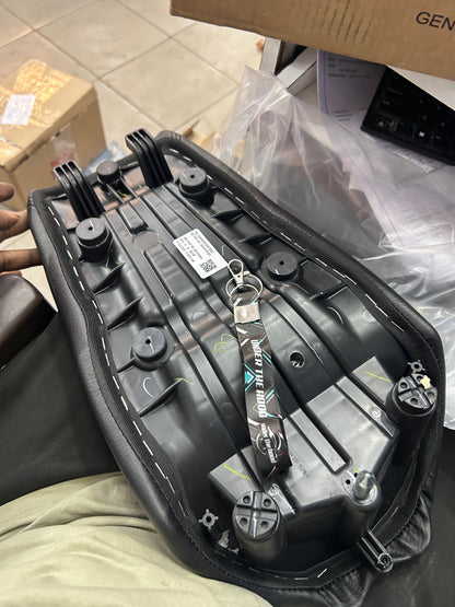 Royal Enfield 1990495 Black Premium Touring Rider Seat — OEM Upgrade for Continental GT 650