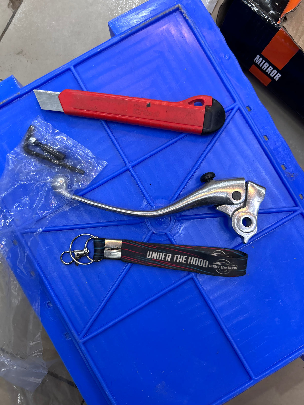 Royal Enfield Continental GT 650 Clutch Lever – Budget Aftermarket Adjustable Silver Replacement | LH