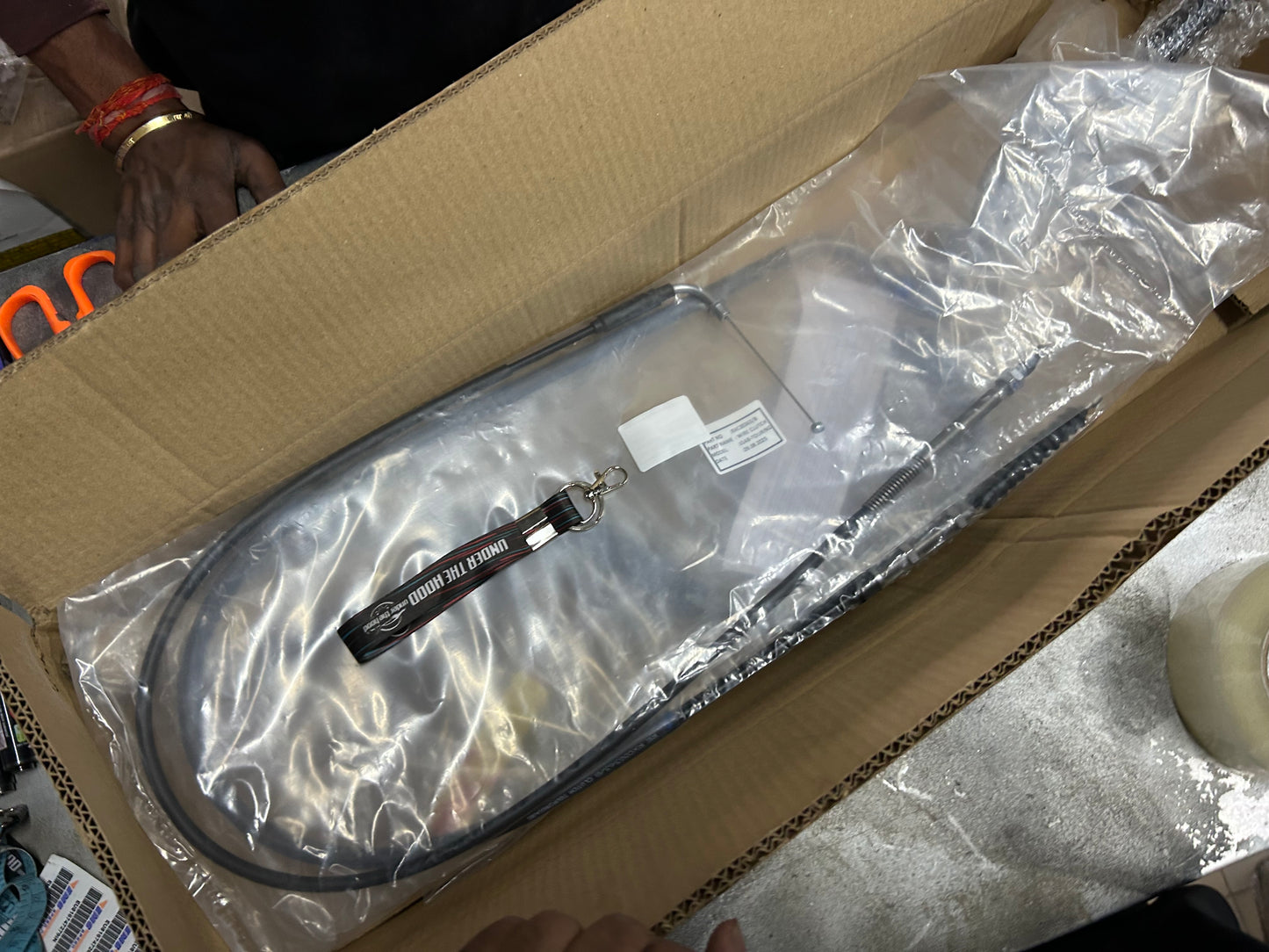 Black Touring Handlebar Kit (Comfort Handlebar) for Goan Classic 350 / Classic 350 (Reborn J-Series) / New Bullet 350 – KXA00800 (Includes Extended Cables)