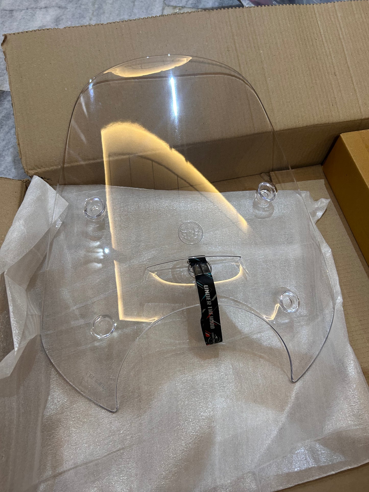 Royal Enfield Touring Screen KXA00146 — OEM Windshield for Meteor 350