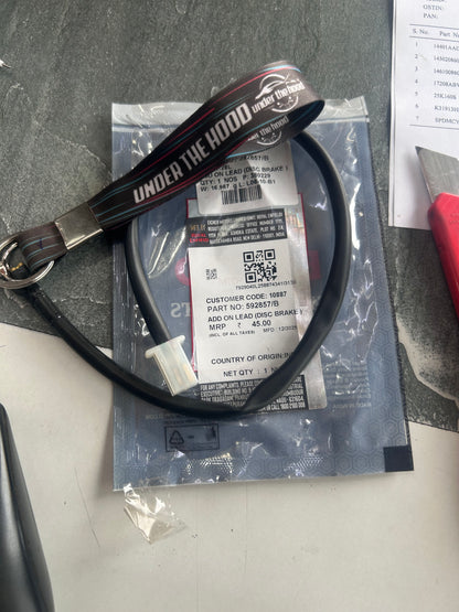 Royal Enfield 592857/B – Add-On Lead (Disc Brake) for Front Brake Switch Wiring