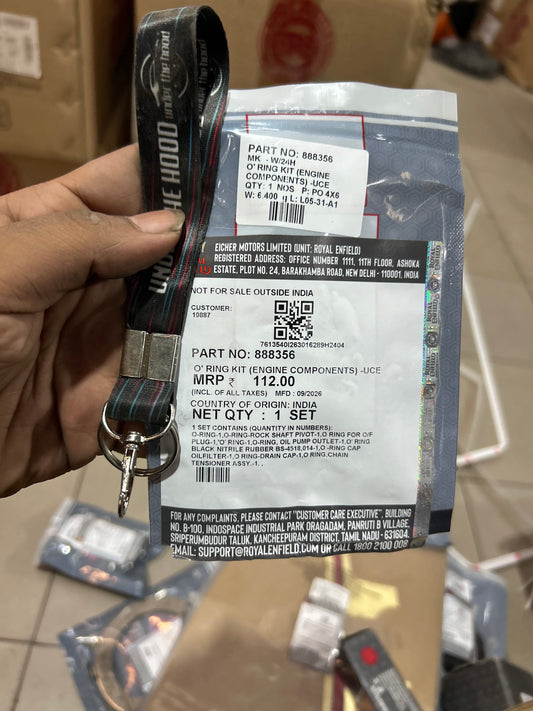 Royal Enfield UCE Engine O-Ring Kit – 888356 | Engine Sealing O-Ring Set