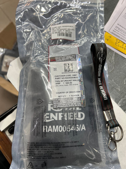 Royal Enfield On-Board Tool Kit & Pouch for Meteor 350 (Euro 5) – RAM00546/A (OEM Owners Toolkit Set)