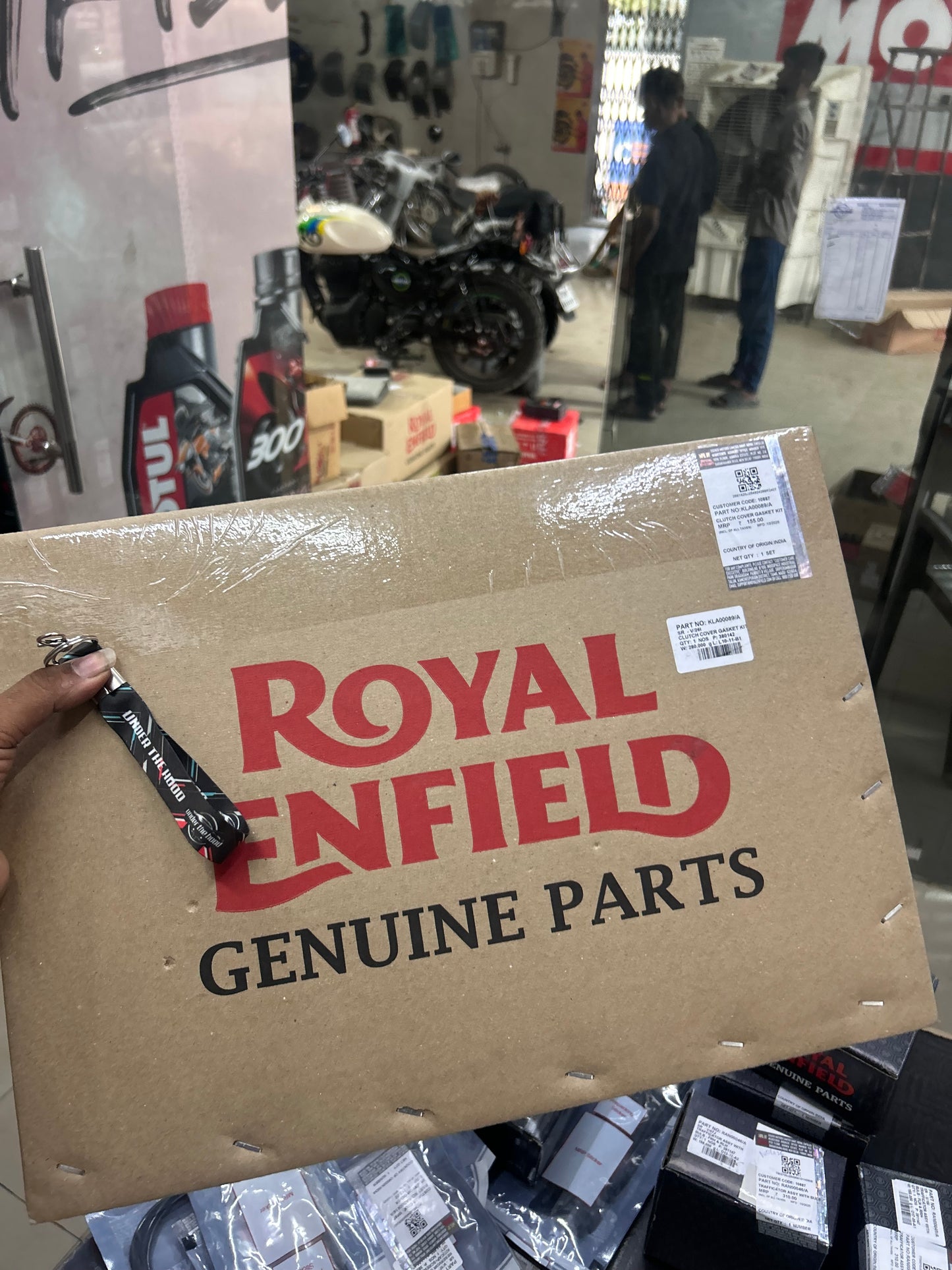 Royal Enfield Clutch Cover Gasket Kit — Himalayan 450 & Guerrilla 450 (Sherpa 450, BS6.2/E5) — KLA00089/A | Genuine OE