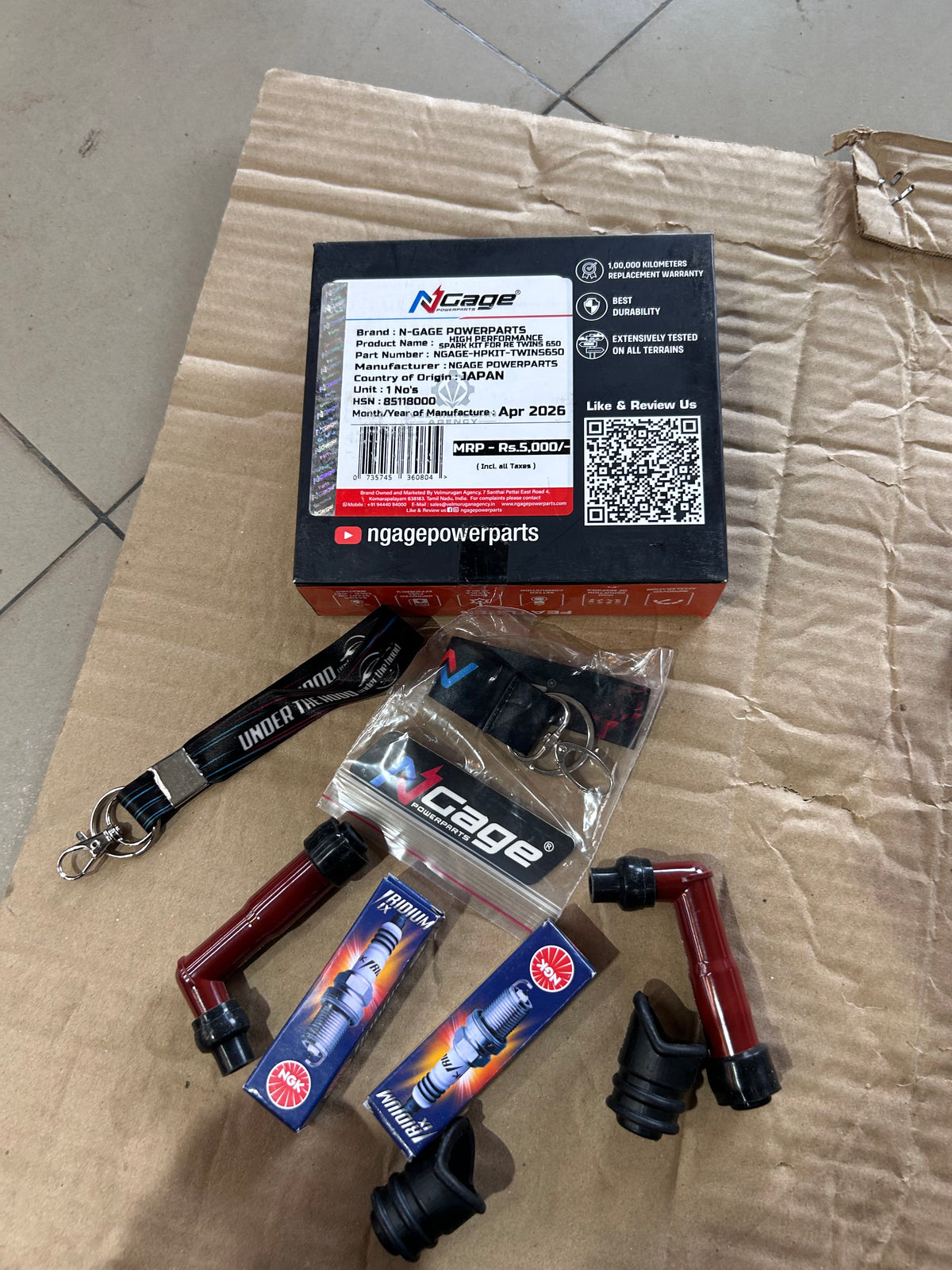 NGage High Performance Spark / Ignition Kit NGAGE-HPKIT-TWINS 650 – Interceptor, GT, Super Meteor, Shotgun & Bear 650