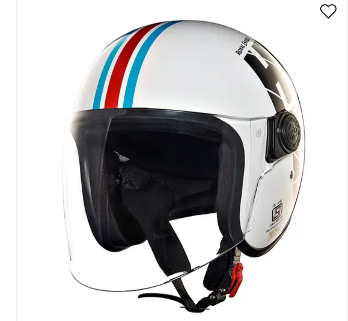 ROYAL ENFIELD HUNTER COPTER HELMET - White