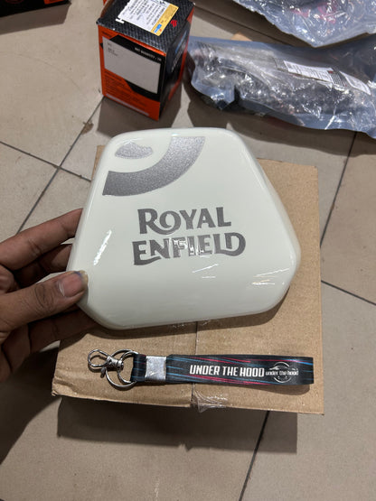 Royal Enfield Scram 440 Force Teal Genuine RH Tank Panel with Decal | RAG00852/A