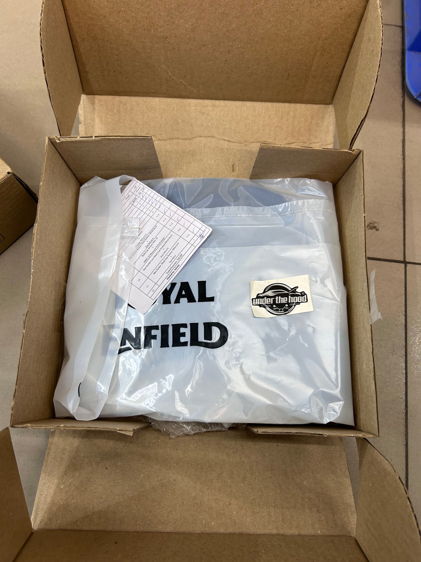 Royal Enfield Tinted Flyscreen KXA00063 — OEM Windscreen for Meteor 350