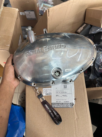 Clutch Cover Assembly (Buffed Component) – Royal Enfield 650 Twin (Interceptor 650 / Continental GT 650) – RLQ00109 (RLQ00109/A)