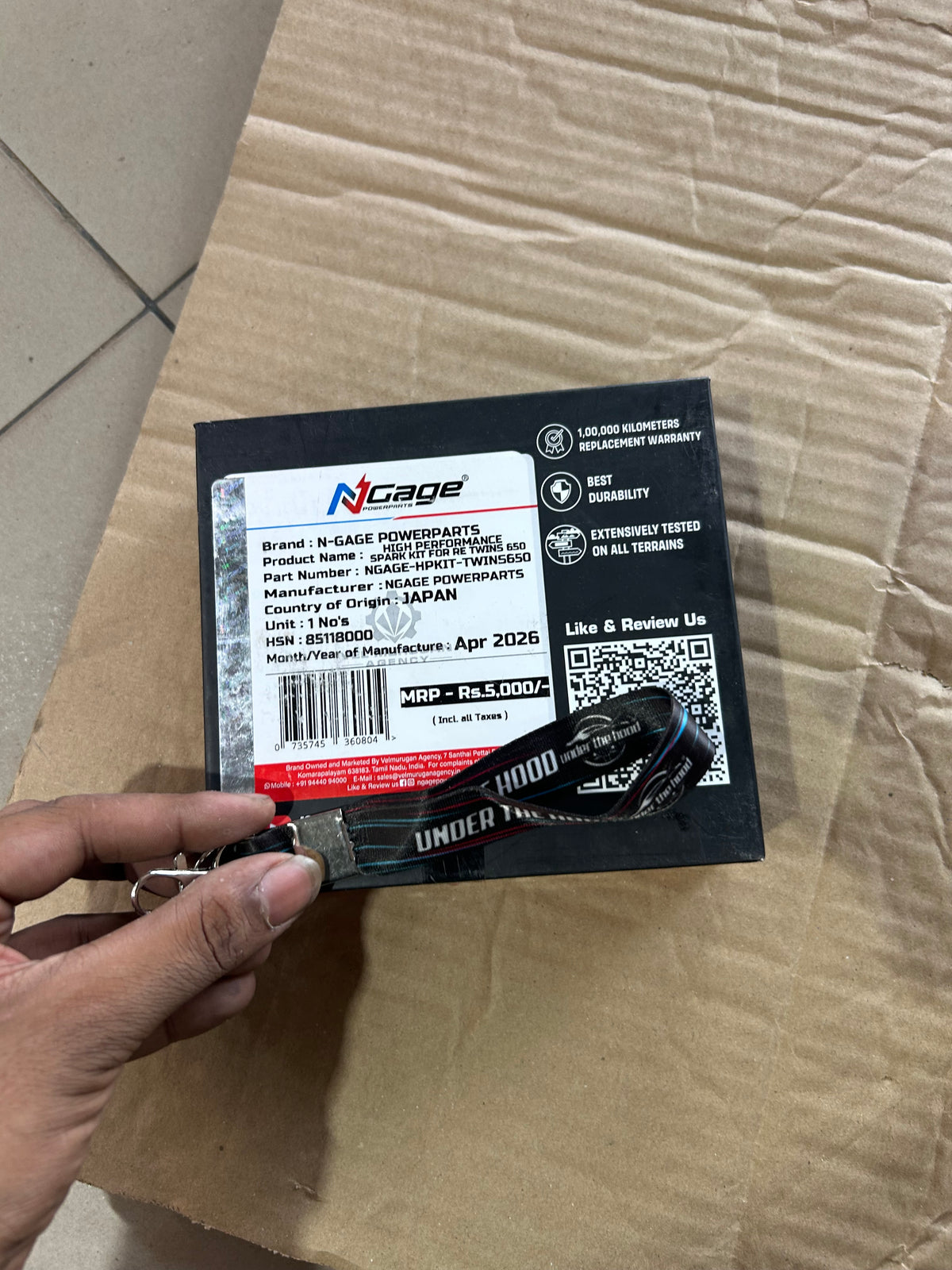 NGage High Performance Spark / Ignition Kit NGAGE-HPKIT-TWINS 650 – Interceptor, GT, Super Meteor, Shotgun & Bear 650