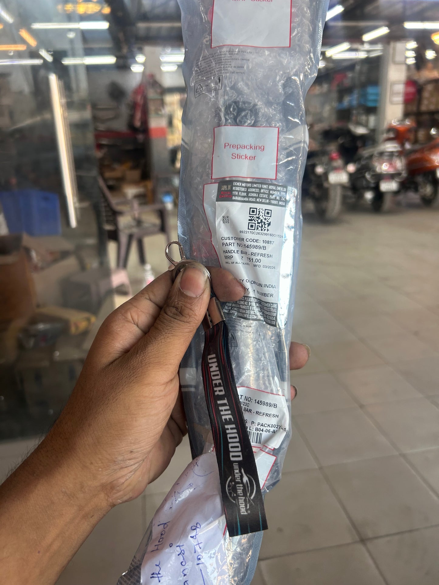 Royal Enfield 145989/B Handle Bar – Refresh Electra Style for Bullet 350 UCE, Bullet 500 UCE & Electra 350 UCE (Genuine OE)