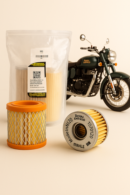 Royal Enfield Classic 350 Reborn (J-Series) Complete Service Kit – OEM Quality – All-in-One Maintenance Packages
