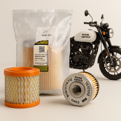 Royal Enfield Hunter 350 (J-Series) Complete Service Kit – OEM Quality – All-in-One Maintenance Packages