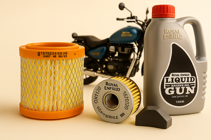 Royal Enfield Meteor 350 (J-Series) Complete Service Kit – OEM Quality – All-in-One Maintenance Packages