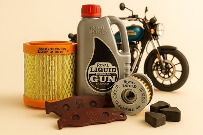 Royal Enfield Meteor 350 (J-Series) Complete Service Kit – OEM Quality – All-in-One Maintenance Packages