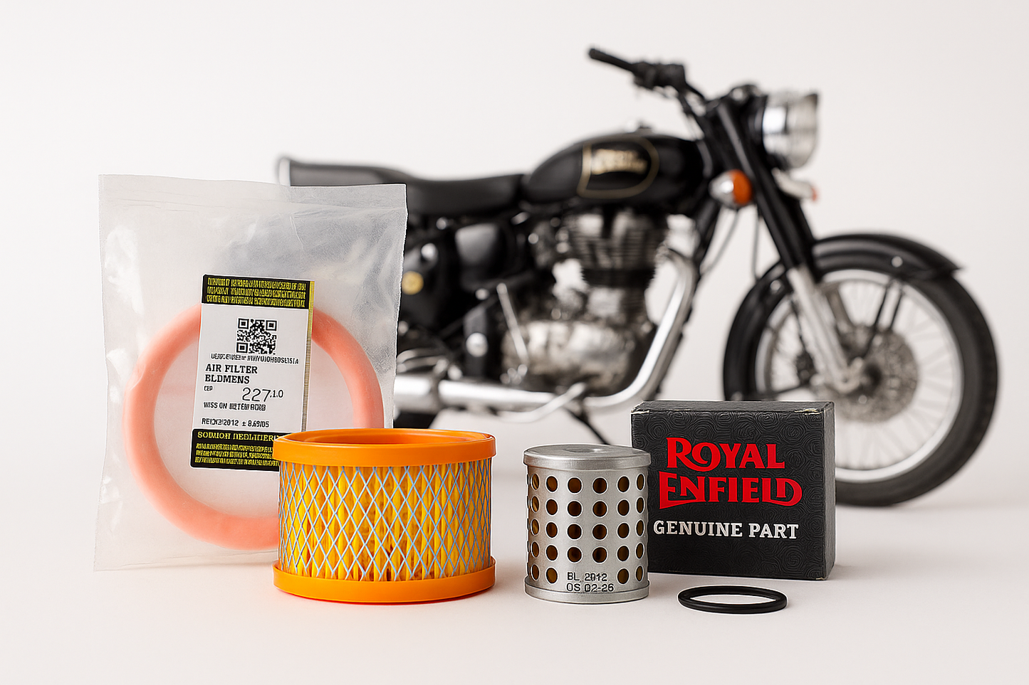Royal Enfield Classic 350 UCE Service Kit – Basic / Standard / Brake Care / Full Maintenance (OEM-grade)