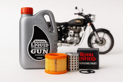 Royal Enfield Classic 350 UCE Service Kit – Basic / Standard / Brake Care / Full Maintenance (OEM-grade)