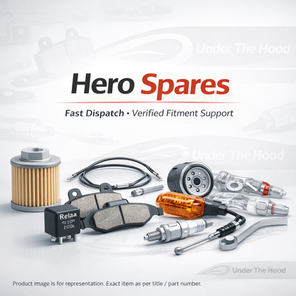 Hero Genuine Speedometer Drive Kit (Front Wheel Speedo Gear Set) for Splendor/Passion/HF/Glamour/Achiever – 29K210S