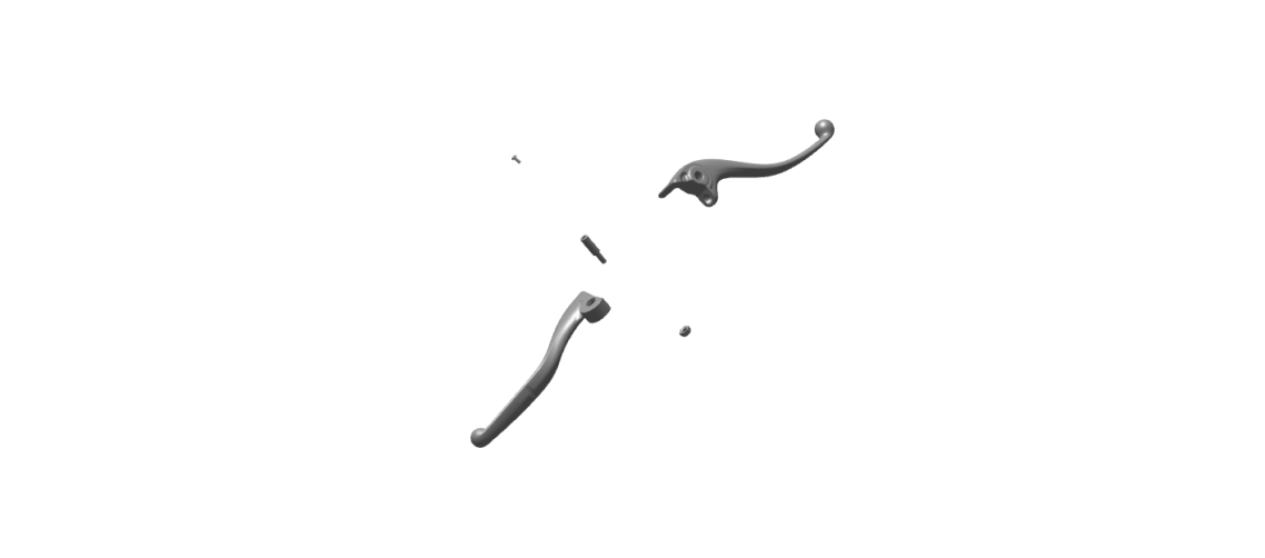 Royal Enfield KAA00057/A polished lever kit Meteor 350
