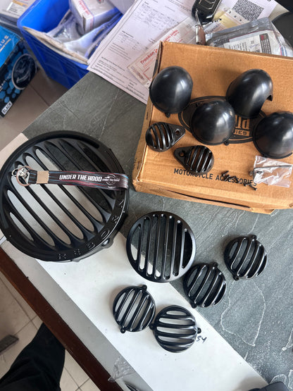 Classic 350 Reborn lamp grill medium black accessory