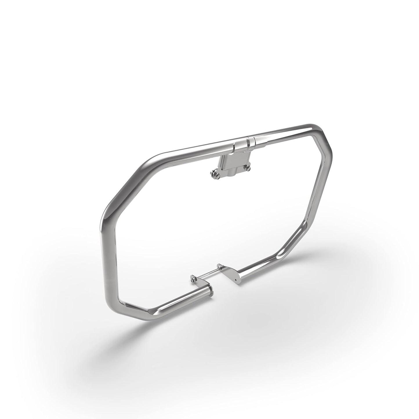 Royal Enfield 1990634 Silver Octagon Engine Guard on Classic 350 UCE