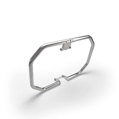 Royal Enfield 1990634 Silver Octagon Engine Guard on Classic 350 UCE
