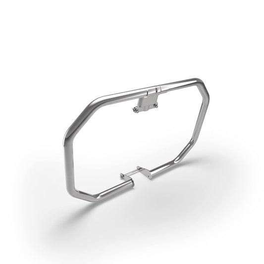 Royal Enfield 1990634 Silver Octagon Engine Guard on Classic 350 UCE