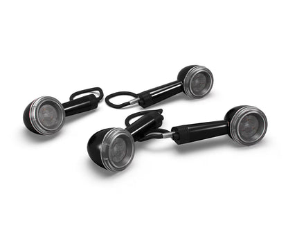 Royal Enfield Interceptor 650 with 1990488 black LED indicator installed