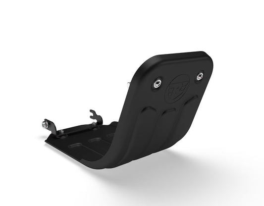 Royal Enfield Black Sump Guard KXA00653 installed on Hunter 350