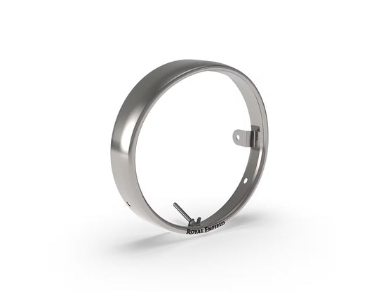 ROYAL ENFIELD Silver Aero Visor KXA00085 for Classic 350 reborn headlamp