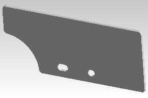 Continental GT 535 Rear Chain Pad OEM 585209/B (NR61)