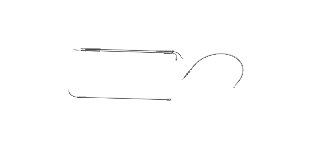 Royal Enfield 888267 control cables kit UCE 535 for Continental GT 535