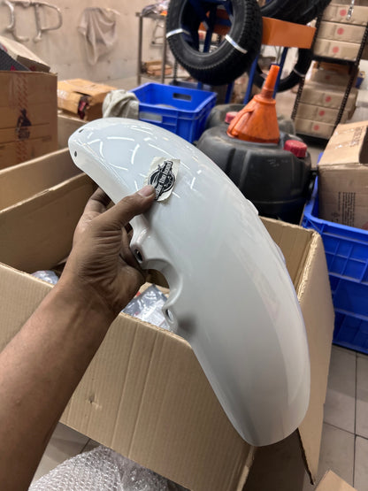 Royal Enfield RAG01115/A – Front Mudguard / Front Fender (Brava Blue) for Guerrilla 450 (BS6) – Genuine OEM