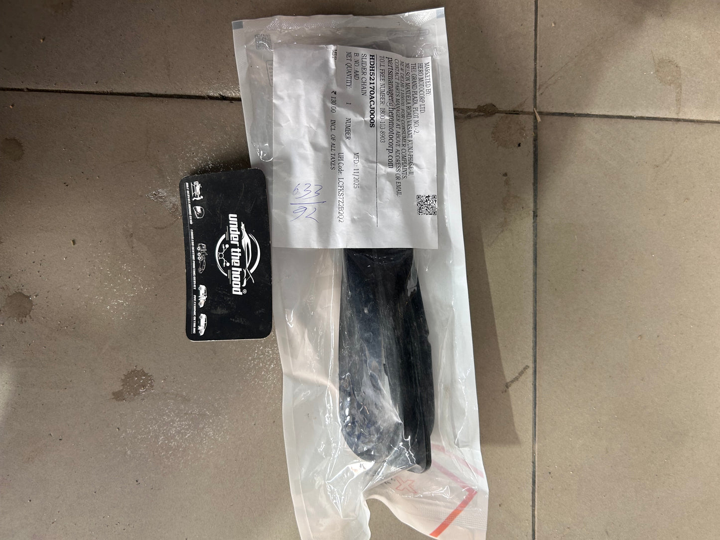 Harley-Davidson X440 / X440 OBDII / X440T Chain Slider OEM | HDH52170-ACJ-000