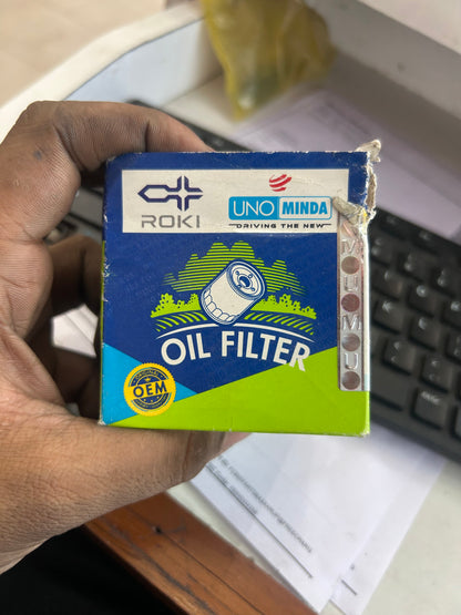 UNO MINDA OF4127SP Oil Filter – Compatible with Renault Kwid 1.0L & 0.8L Petrol Models