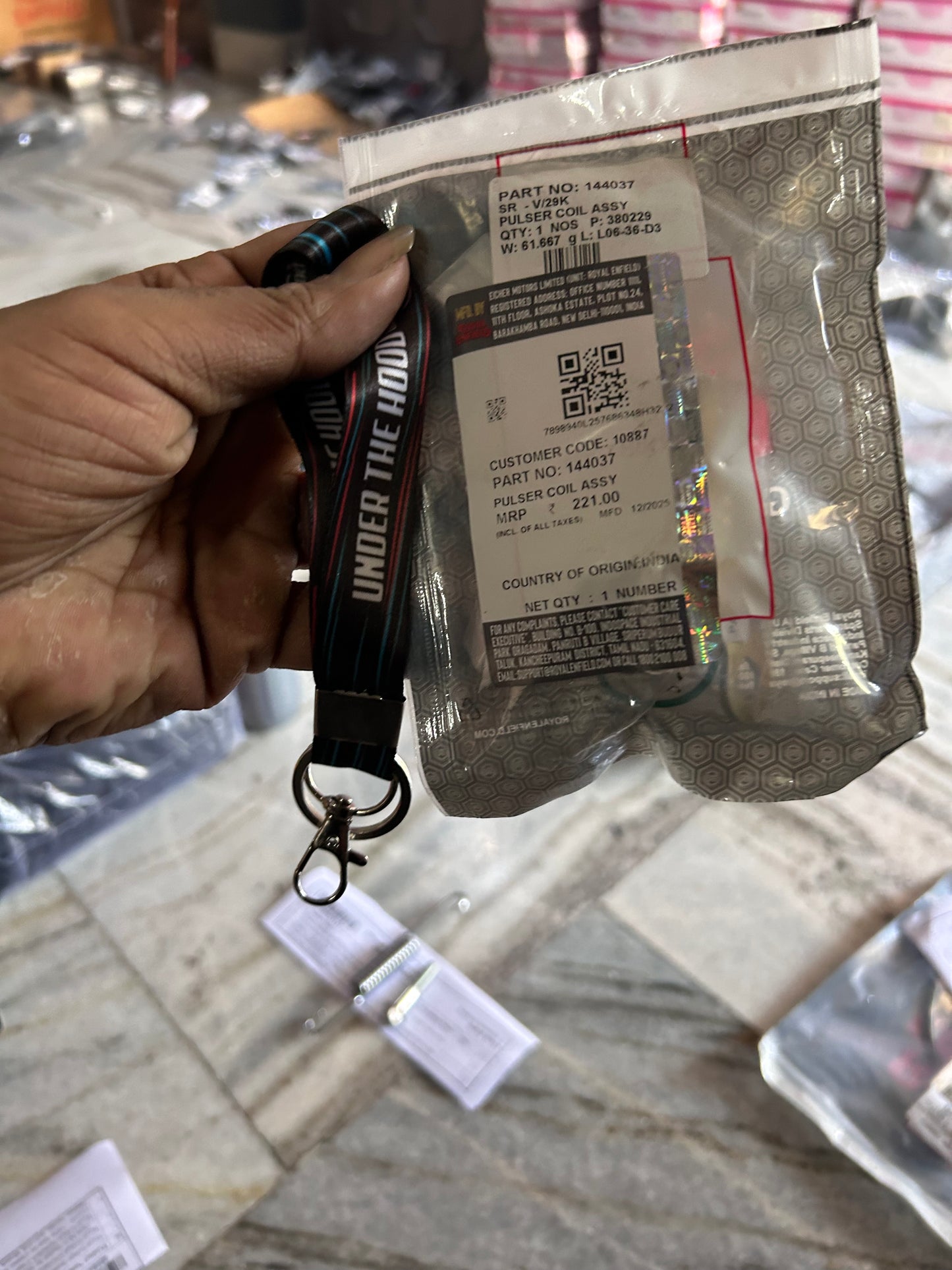 Royal Enfield Pulser Coil Assembly – Old Part No. 144037 (Alt. to 500968) – Electra & Machismo Pre-UCE