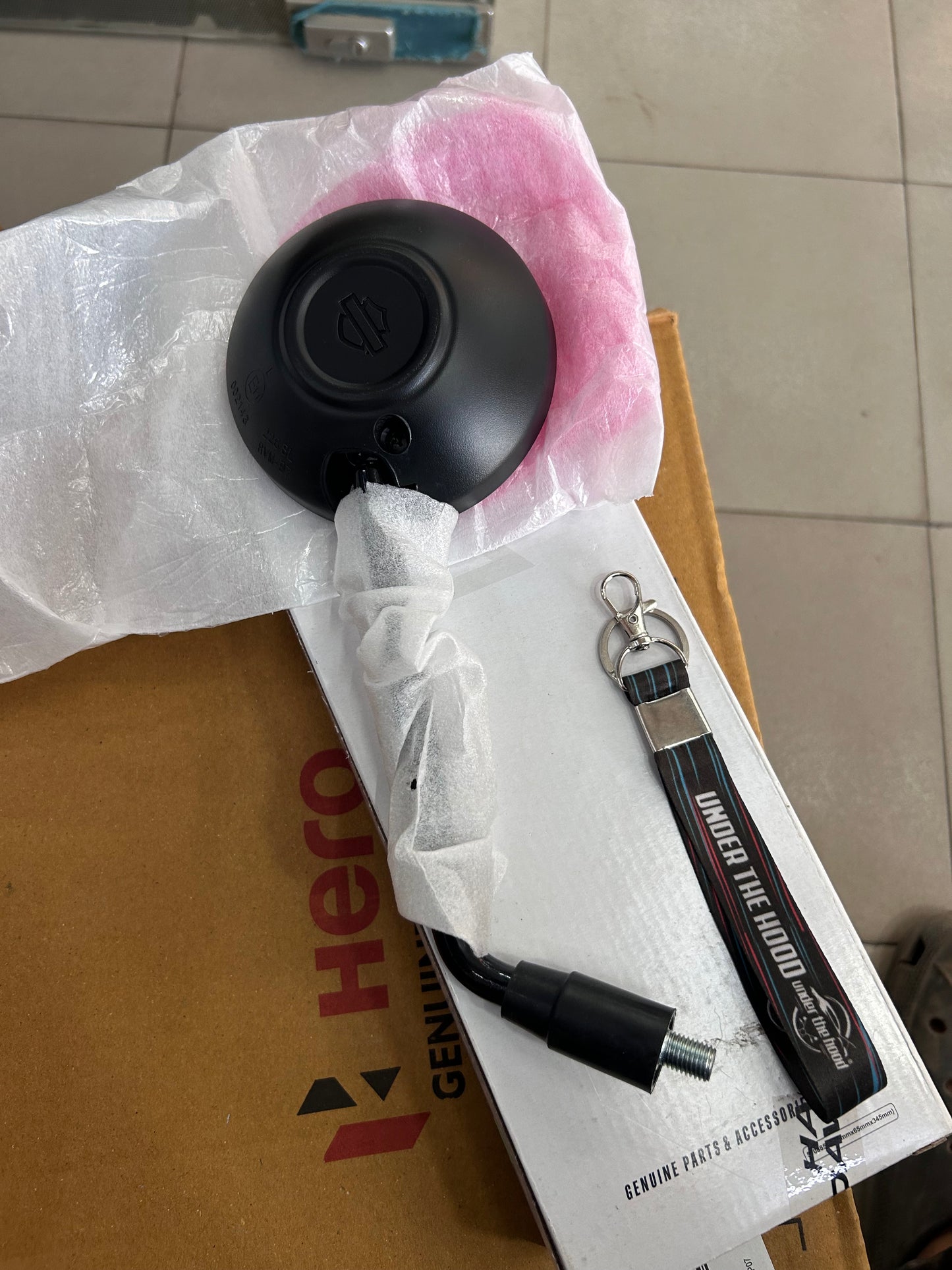 Harley-Davidson X440 Rear View Mirror OEM | Left, Right or Pair | HDH88110RAA001 / HDH88120RAA001