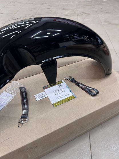 Genuine Royal Enfield RAG00135/A Front Mudguard Assembly – Gloss Black – Classic 350 Reborn (J-Serie