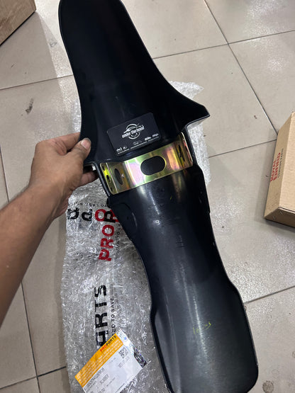 Hero ProParts Splendor Plus / Splendor Pro / HF Deluxe / HF Dawn Front Fender Black | Affordable Genuine Hero Front Mudguard | 61100KST940ZAPROS
