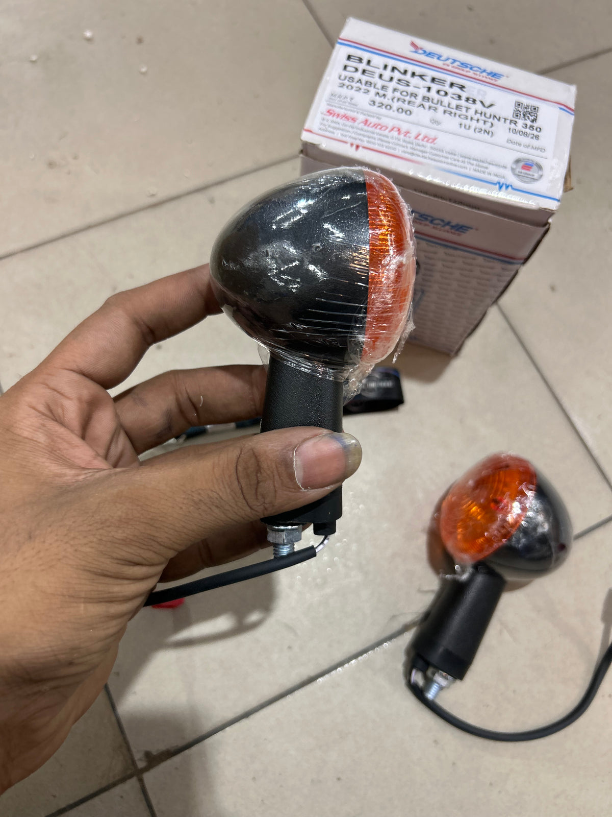 Royal Enfield Hunter 350 Indicator / Blinker – Swiss Auto Deutsche | Single, Pair or Set of 4